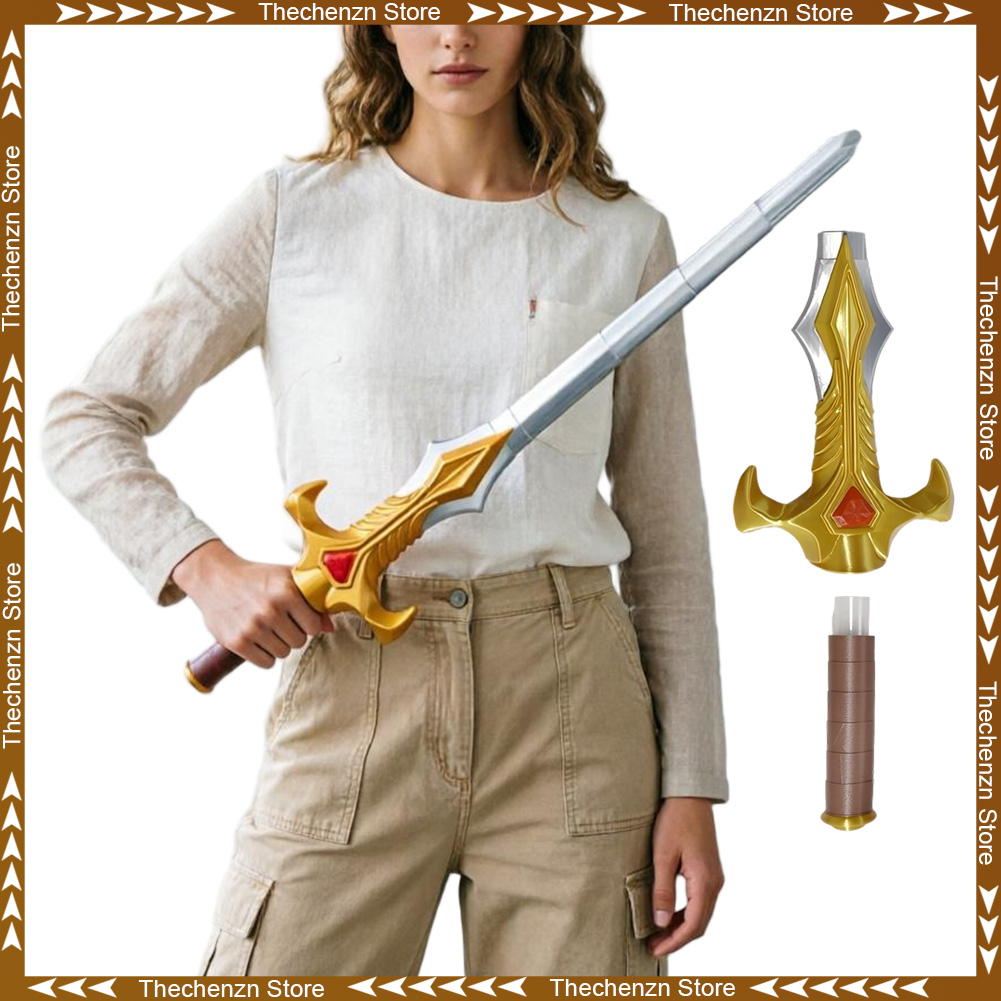 Cosplay Prop Sword - Kostium Teela Cosplay dla kobiet, ozdobne