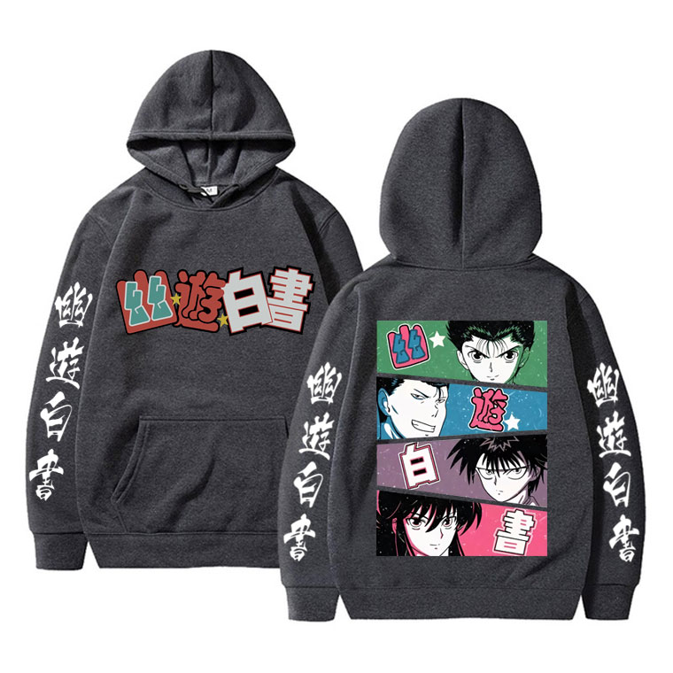 Anime YuYu Hakusho Merch Bluza – Anime Merch Hoodie recenzja i cena